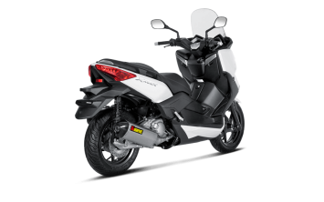 Akrapovic Slip-on Line RVS Einddemper met E-keur Yamaha X-Max 250 2007 - 2016